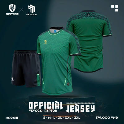 ÁO BÓNG ĐÁ RAPTOR